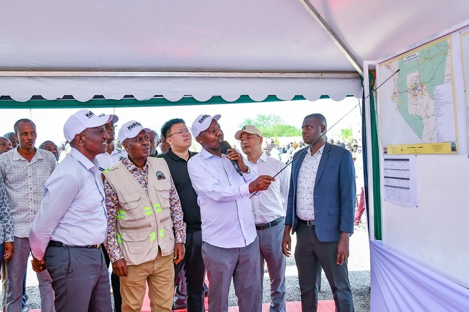 President William Ruto Launches Phase 1 of Cess-Nghonji to Lake Jipe Road Upgrade in Taita Taveta County