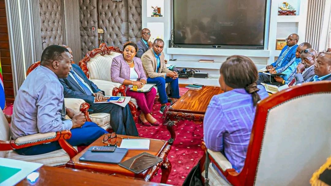 Cabinet Secretary, Davis Chirchir held consultative discussions with Nyandarua County leaders