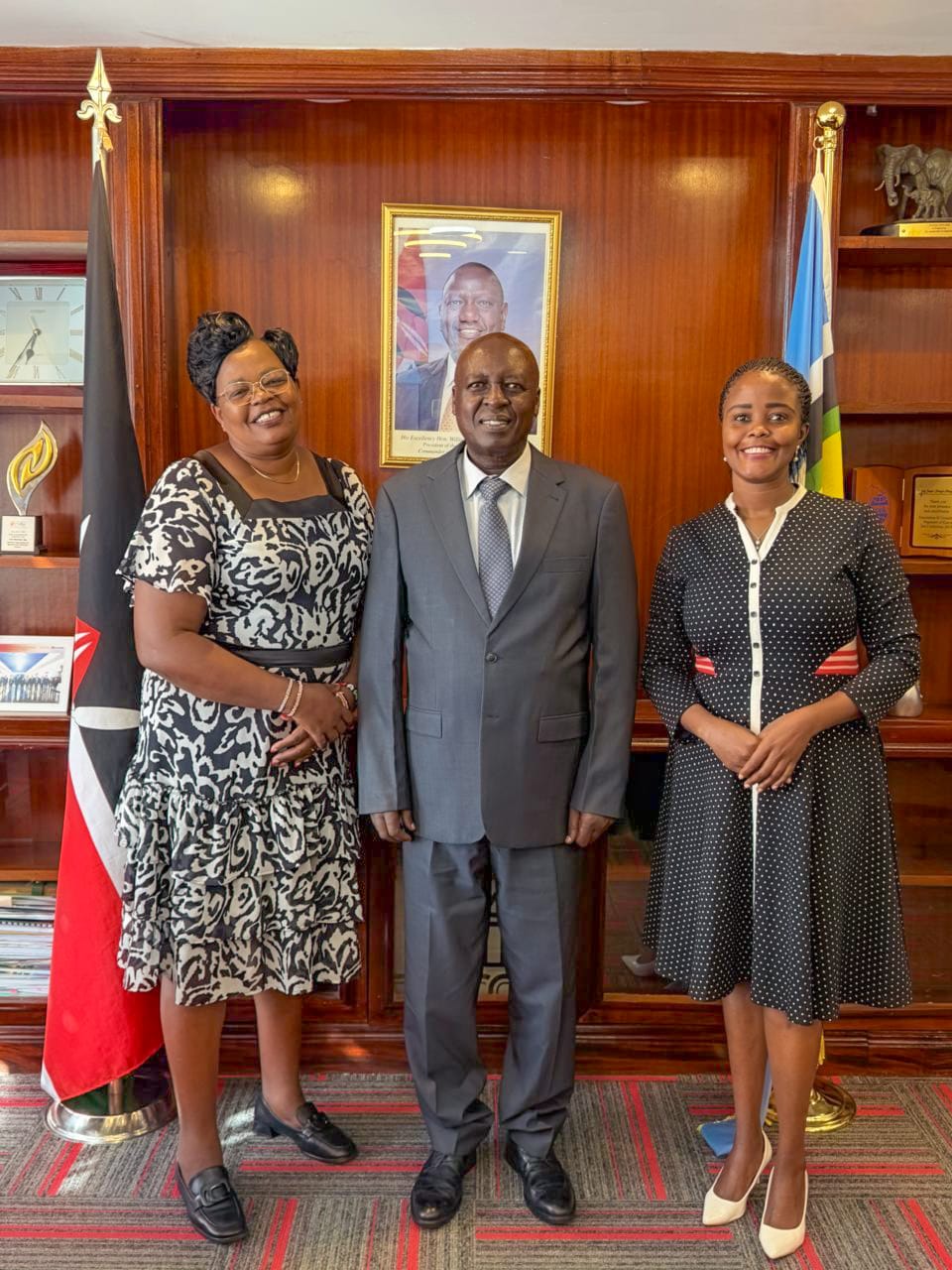 PS Mbugua Holds Consultative Talks on Road Development in Rural Counties