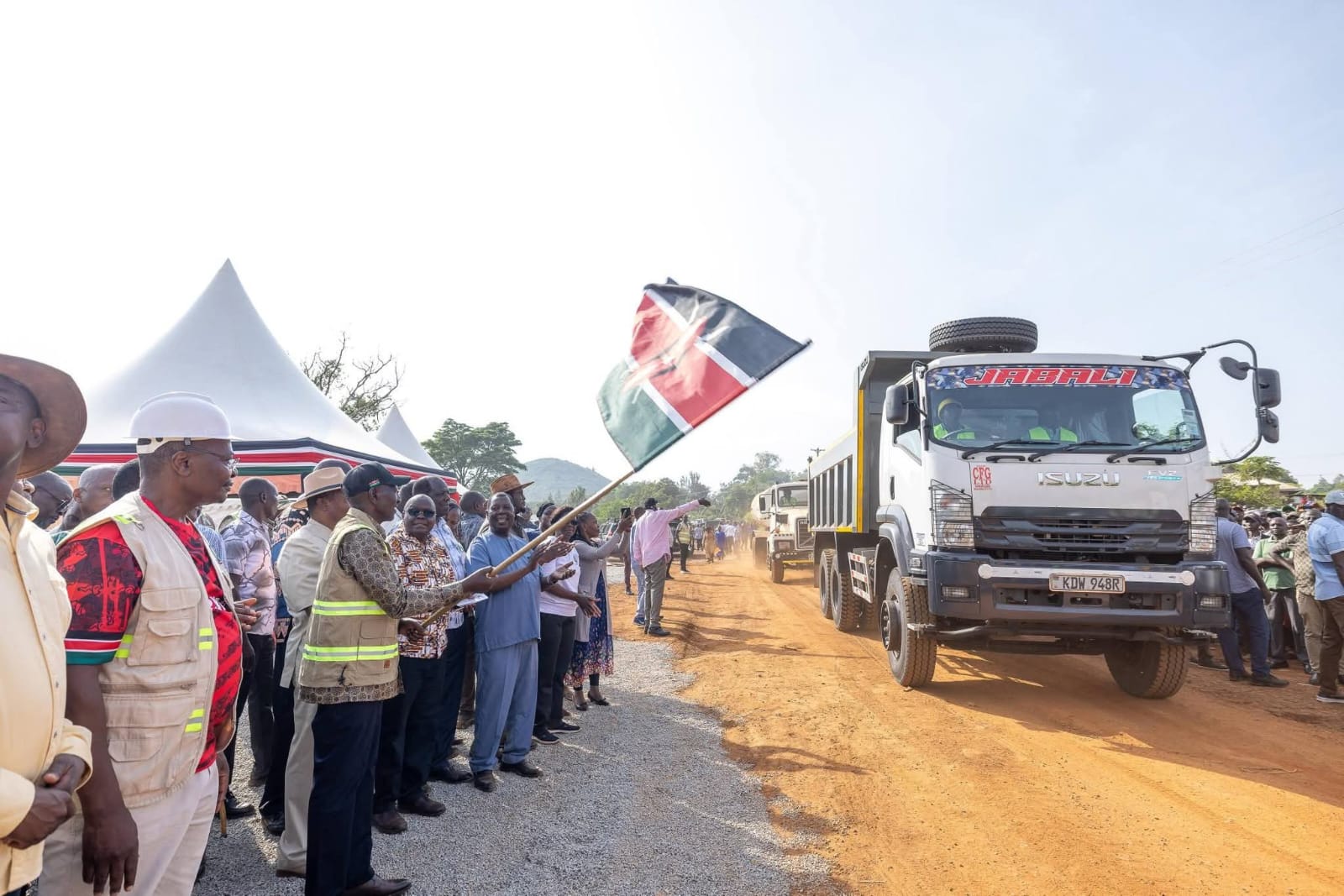 President Ruto Launches Major Road Upgrade to Boost Connectivity in Busia County