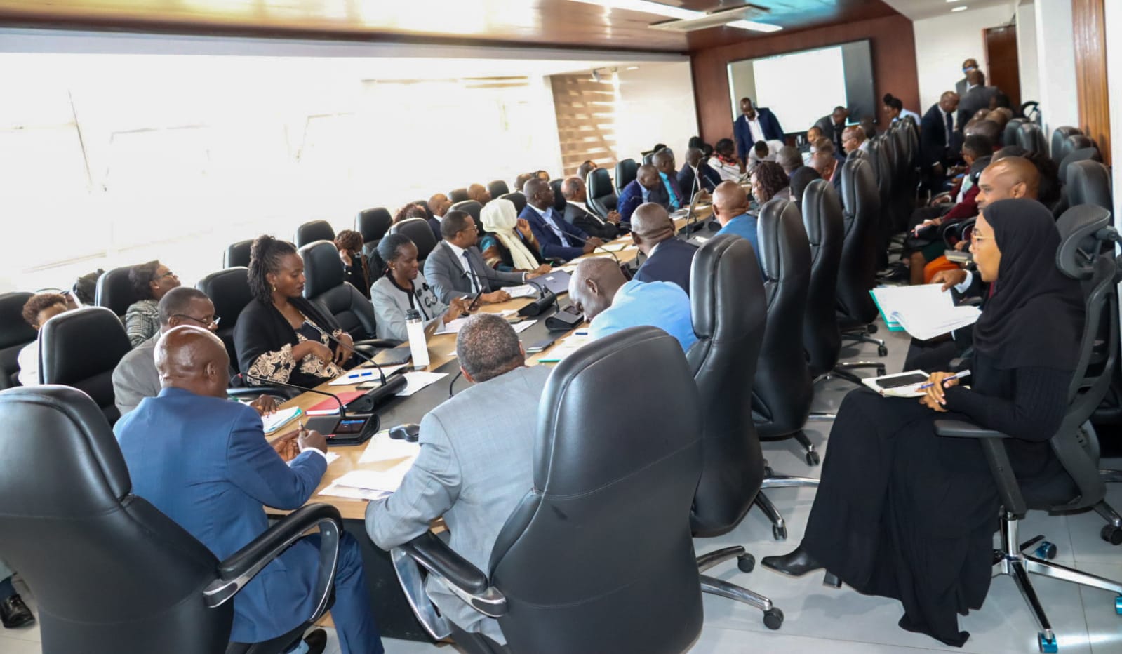Multi-Agency Team Reviews HoAGDP Progress, Charts Way Forward for Faster Implementation  Works Building,