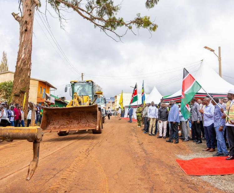 President Ruto Launches Key Road Projects to Transform Connectivity in Machakos County Machakos County: Friday 14th November, 2025