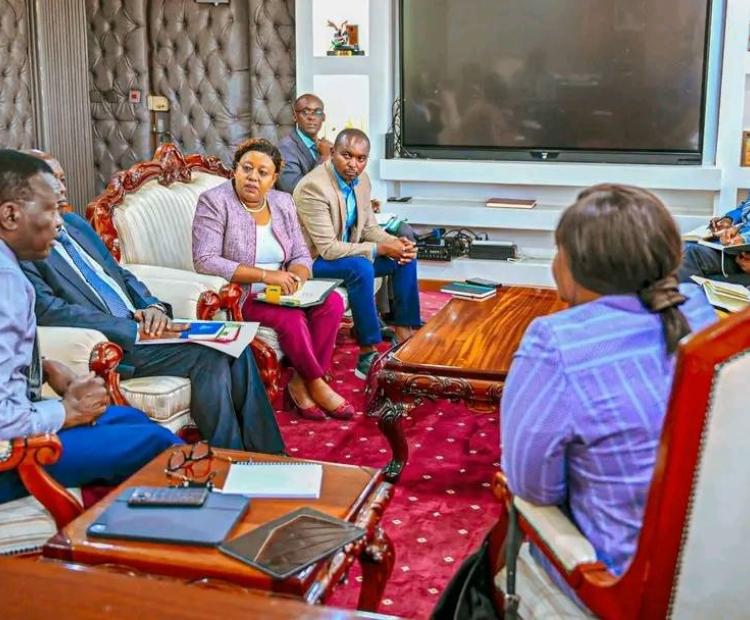 Cabinet Secretary, Davis Chirchir held consultative discussions with Nyandarua County leaders