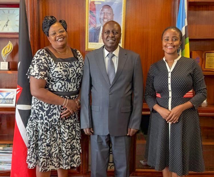 PS Mbugua Holds Consultative Talks on Road Development in Rural Counties