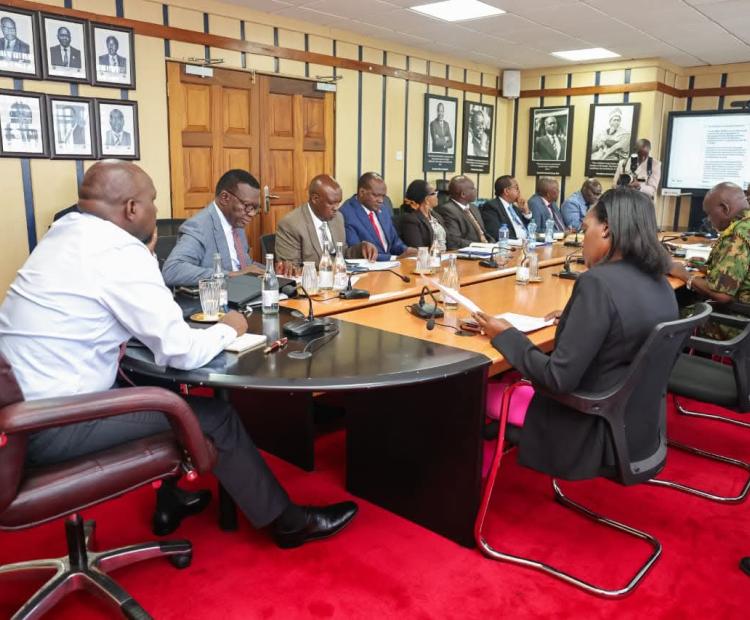 High-Level Multi-Agency Meeting Reviews Progress of Isiolo–Mandera Road Corridor