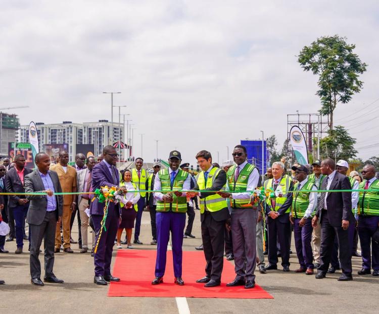President Ruto Commissions KSh3.8 Billion Ngong Road–Naivasha Road Flyover