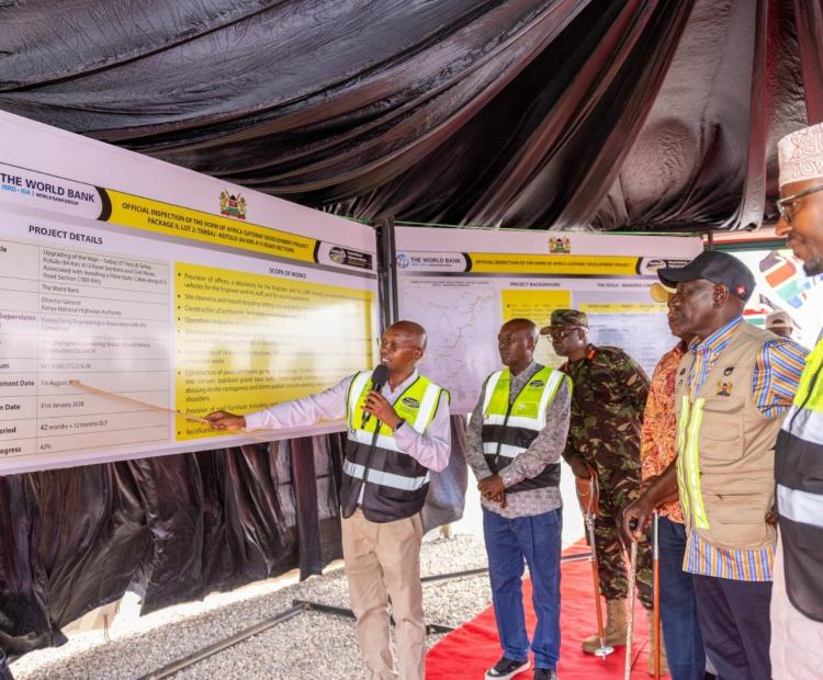 President Ruto Launches Construction of 64km Tarbaj–Kotulo Road Section of the Horn of Africa Gateway Project in Wajir