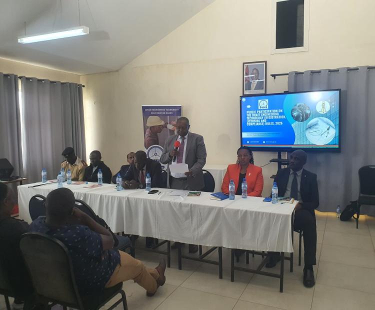 THE STATE DEPARTMENT FOR ROADS CONCLUDES THE PUBLIC PARTICIPATION EXERCISE ON THE DRAFT ENGINEERING TECHNOLOGY GUIDELINES, 2026