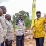 Ruto Inspects Key Taita-Taveta Road Projects as Government Pushes Connectivity and Economic Growth